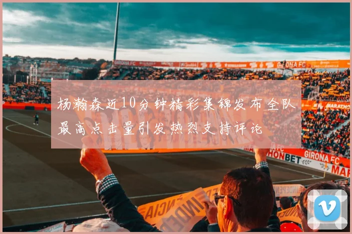 杨瀚森近10分钟精彩集锦发布全队最高点击量引发热烈支持评论